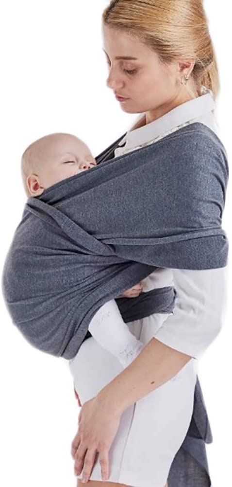 G&F Baby Sling Baby Wrap Carrier For Toddlers Newborn Toddlers From Birth One Size fits All (Color : Dark Gray)