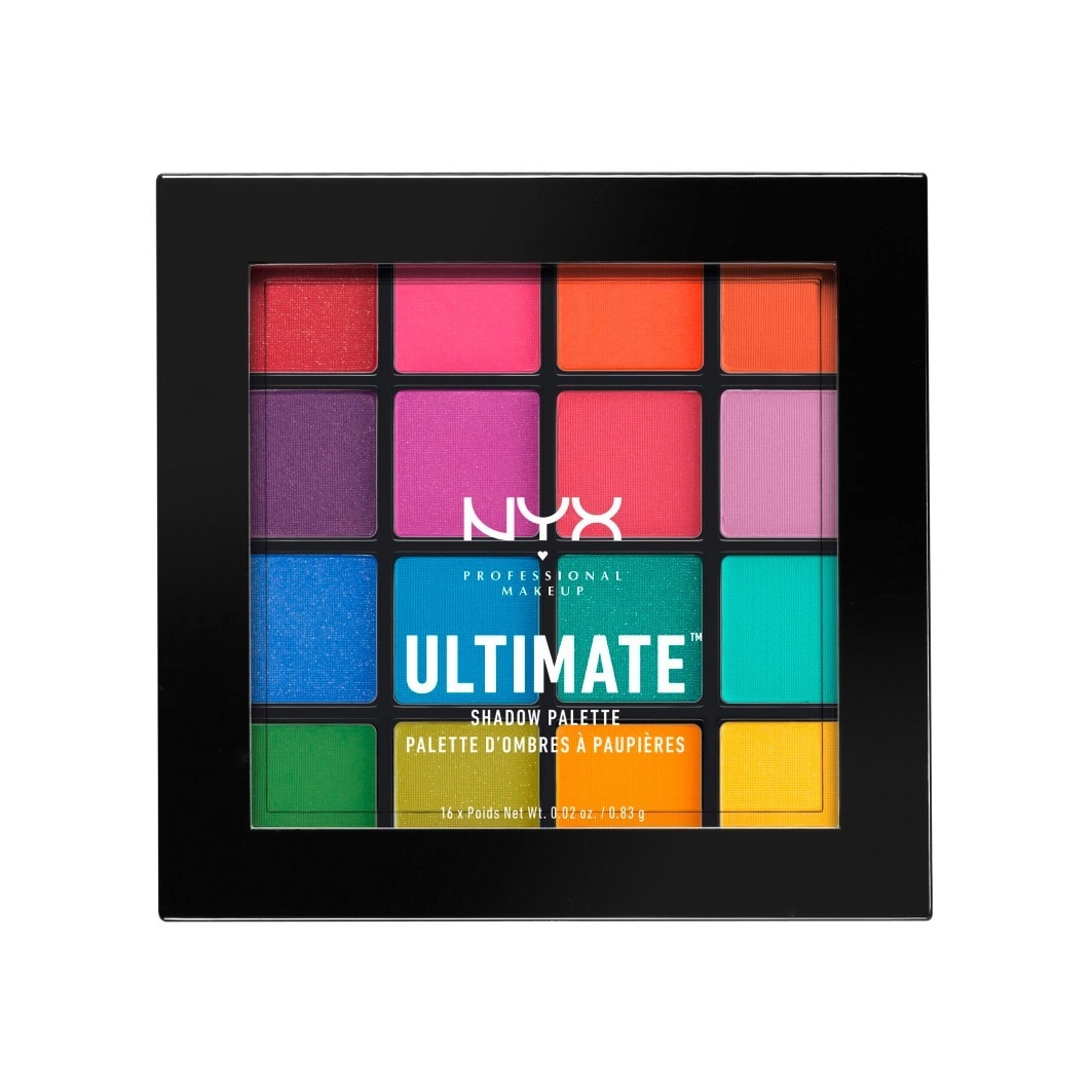 NYX PROFESSIONAL MAKEUP Ultimate Shadow Palette, Brights