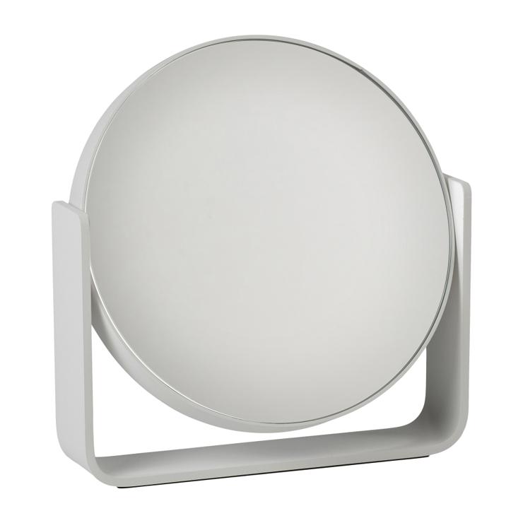 Ume table mirror with 5-fold magnification 19x19.5 cm