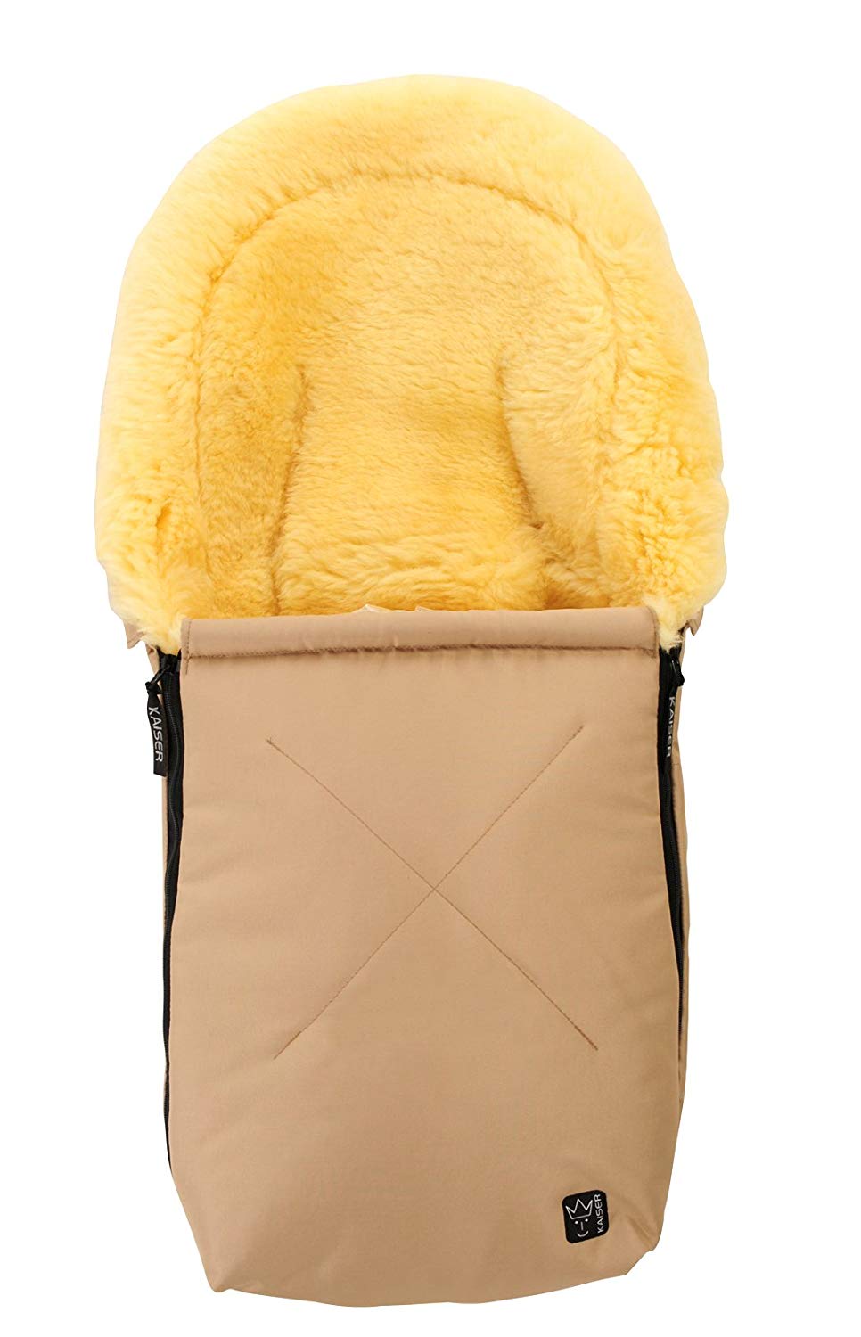 Kaiser Sheepskin Cuddle Bag Emma  Sand