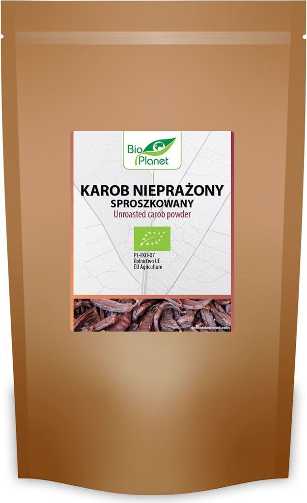 Unroasted carob powder 400 g -PLANET