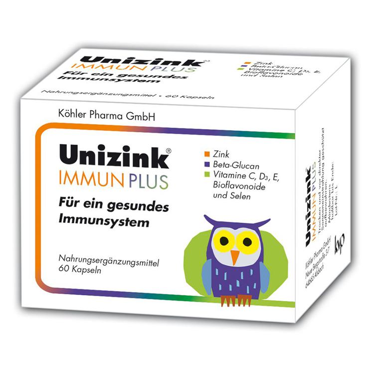 Unizink® IMMUN PLUS capsules