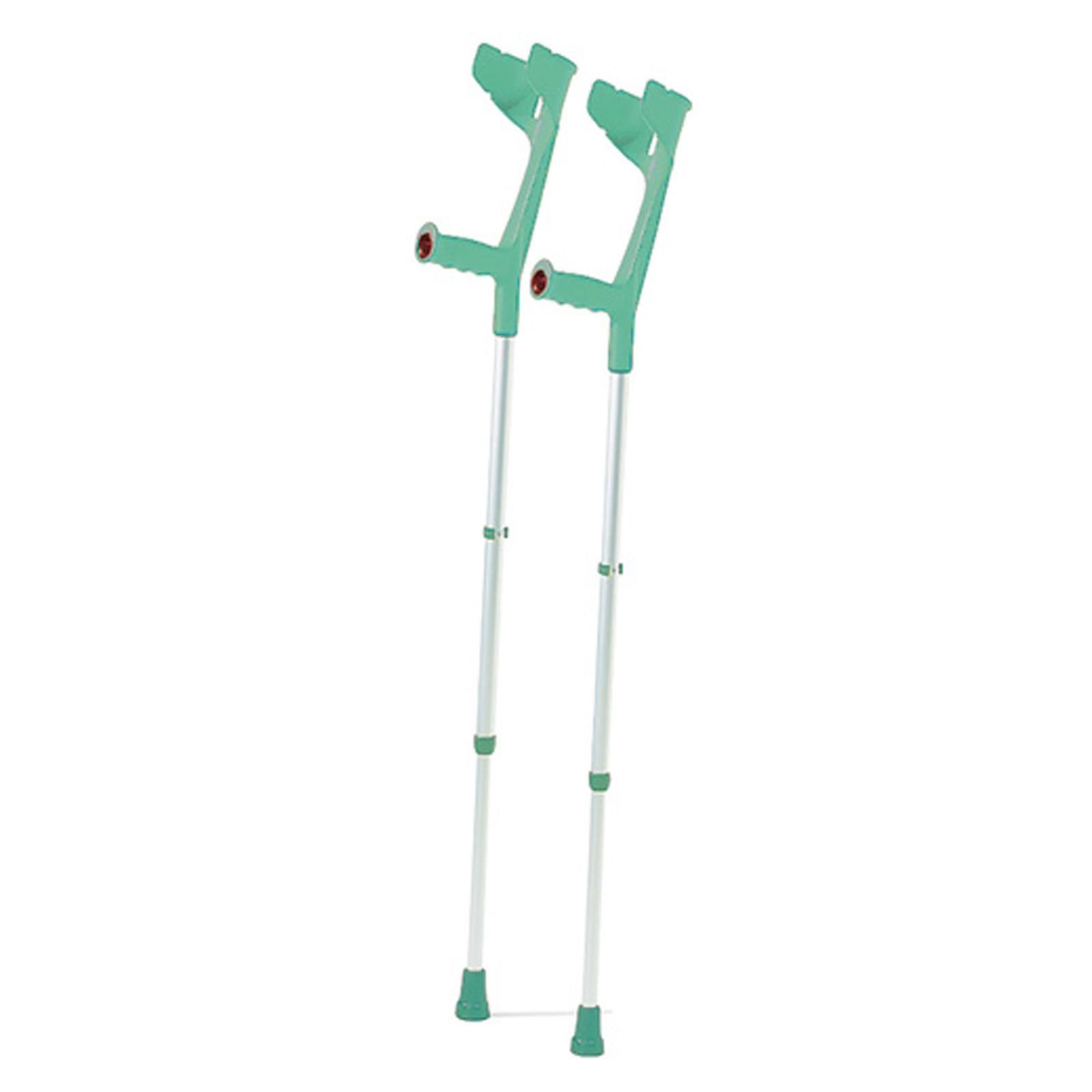 Forearm crutches walking aids aluminum 1 pair mint turquoise