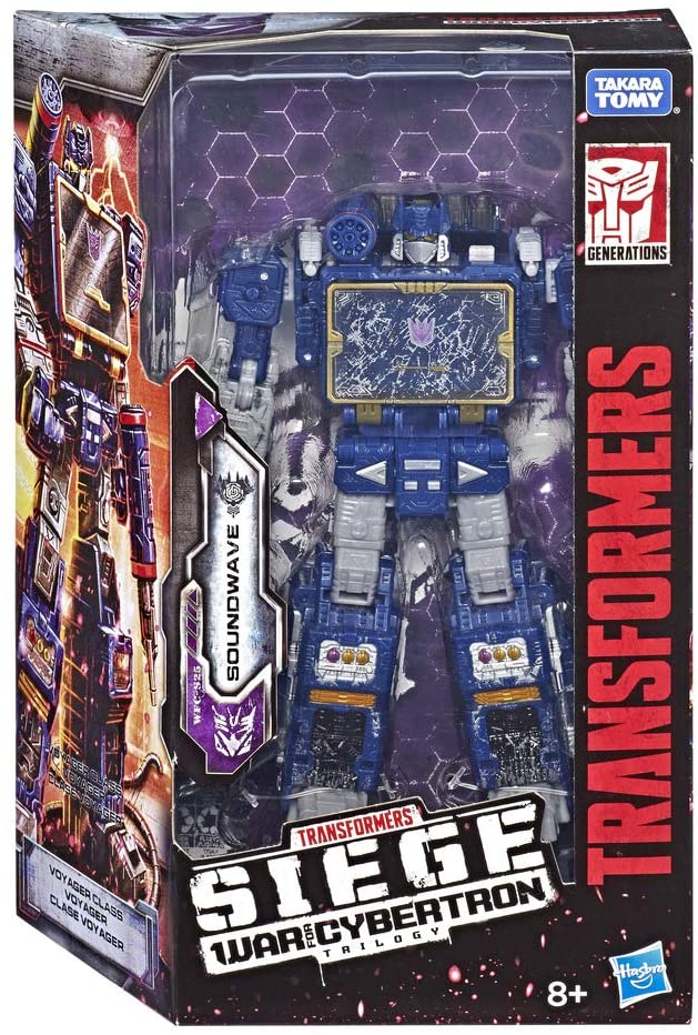 Transformers Toys Generations War For Cybertron Voyager Wfc-S25 Soundwave A