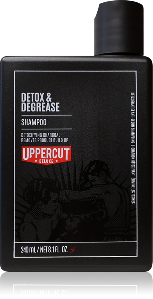 Uppercut Deluxe Detox & Degrease deep cleansing shampoo for men