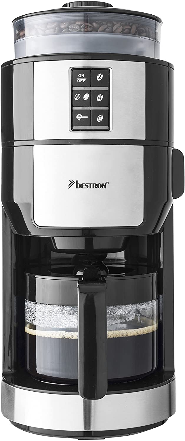 Bestron ACM1100G Coffee Maker with Grinder
