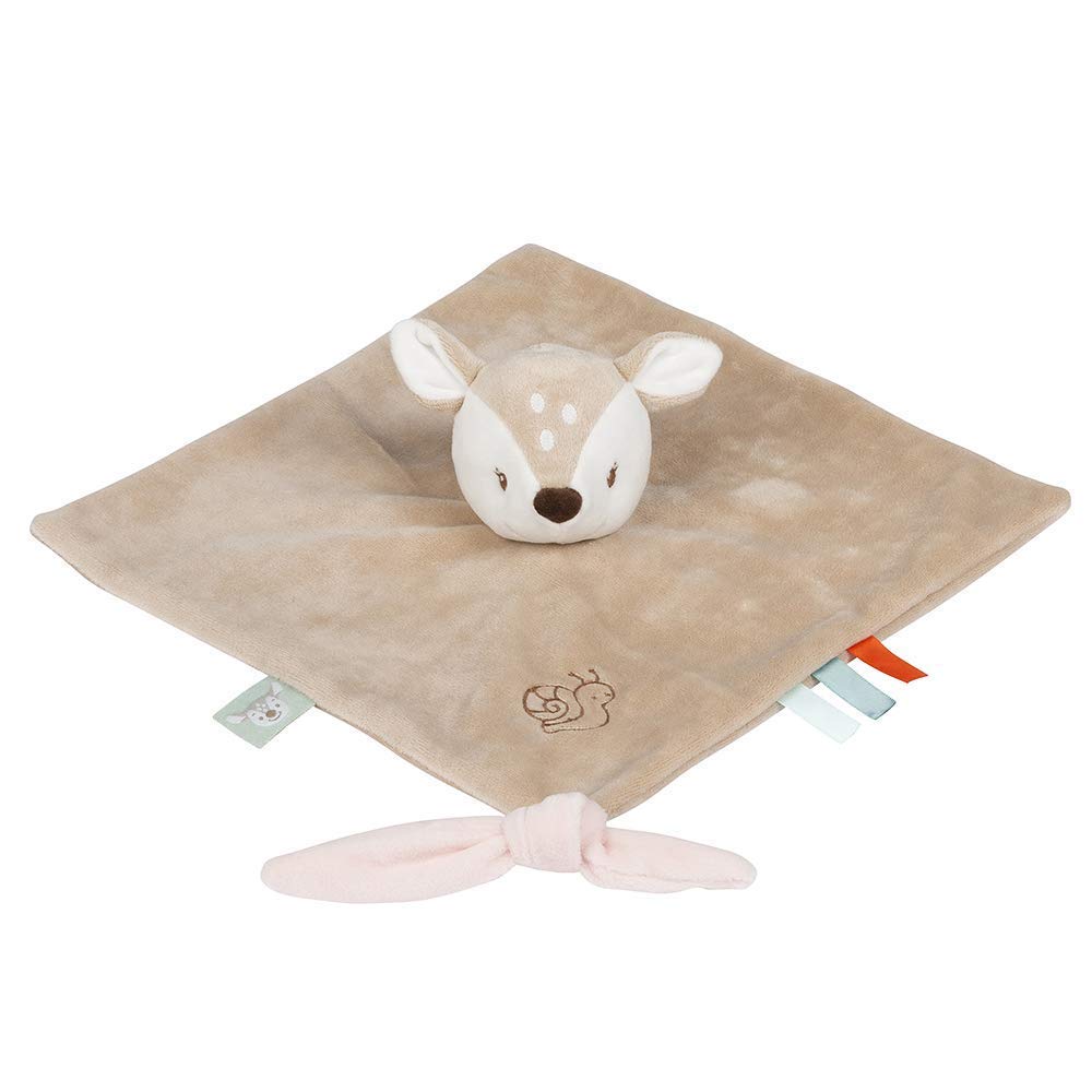 Nattou Fanny The Deer Cuddle Blanket For Boys And Girls 30 X 30 Cm