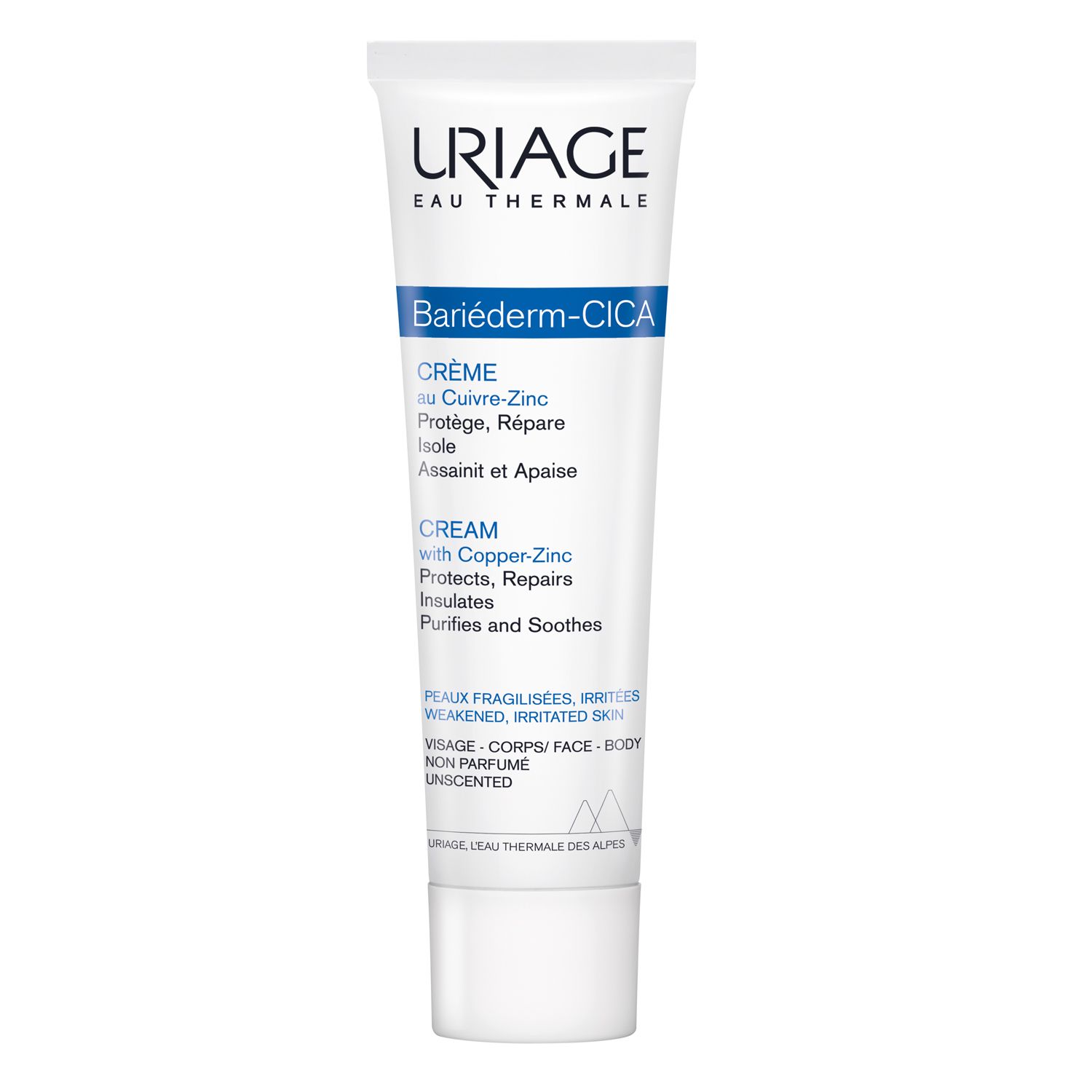URIAGE BARIÉDERM-CICA cream with copper-zinc