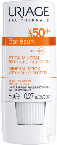 Uriage Bariésun Mineral Stick SPF50+ Very High Protection Sensitive Skin Areas 8g
