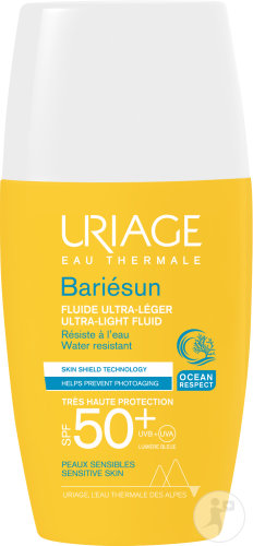 Uriage Bariésun Ultra-Light Fluid SPF50+ Without Perfume Face Sensitive Skin 30ml
