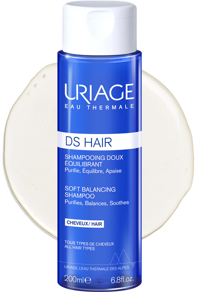 Uriage DS HAIR Soft Balancing Shampoo the cleansing shampoo for sensitive scalps