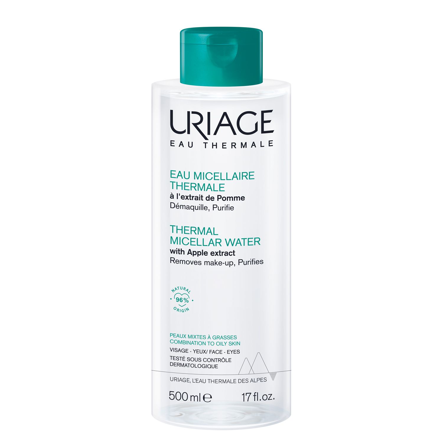 URIAGE micellar thermal water for combination to oily skin