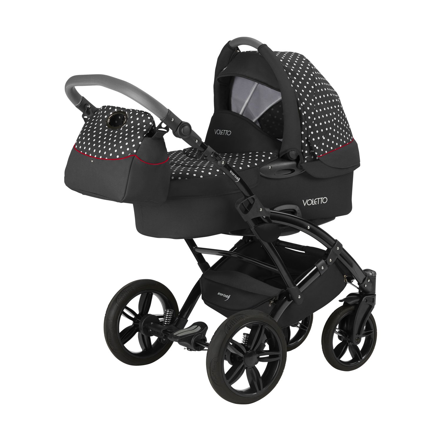 Knorr-Baby Voletto 33000-02 Combi Pushchair Polka Dot Limited Edition Voletto Dots