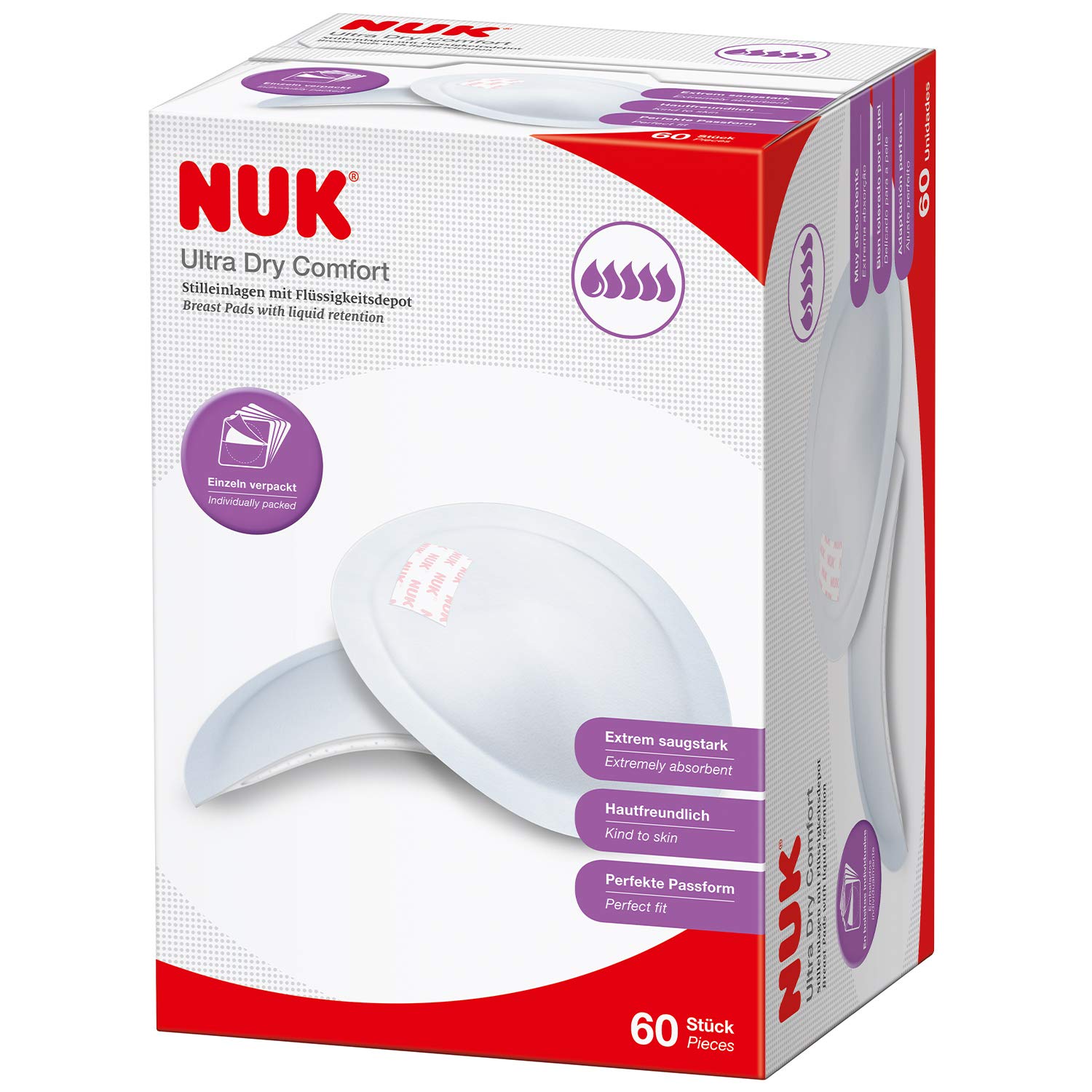 NUK Ultra Dry Comfort Disposable Nursing Pads