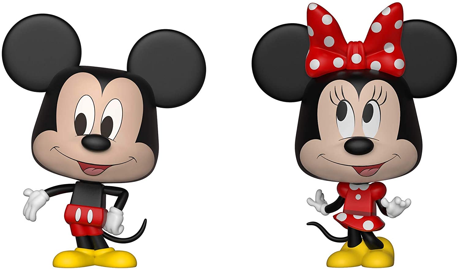 Funko 26673 Vynl 4" 2-Pack: Disney: Mickey & Minnie - Multi-Colour