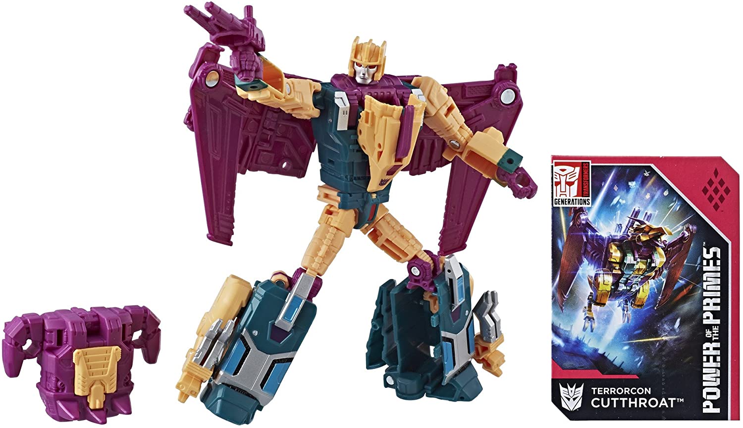 Transformers Generations Power of The Primes Deluxe Terrorcon Cutthroat