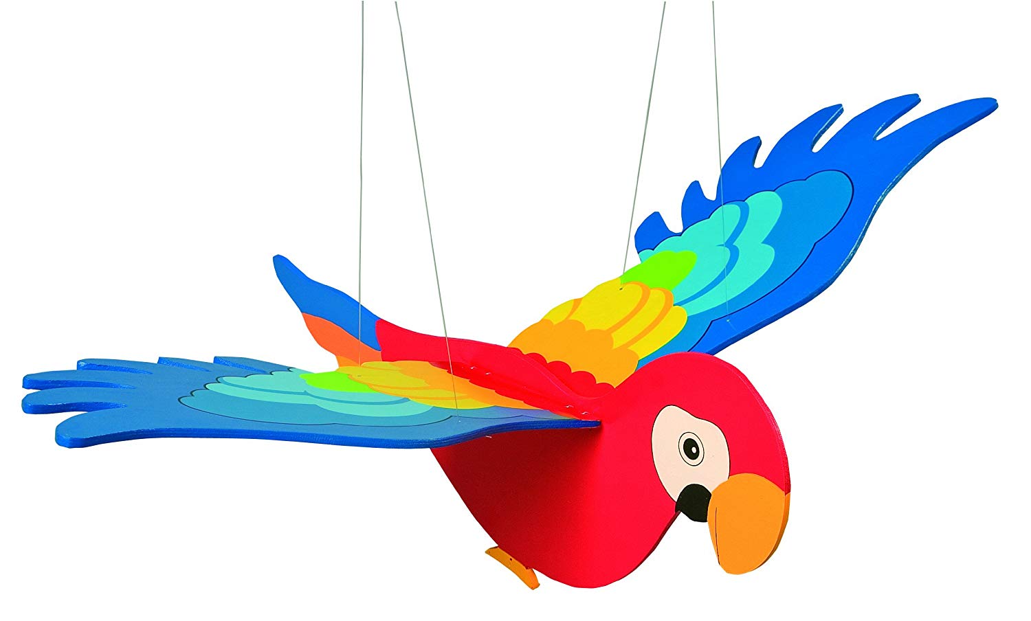 Uwoodtoys Flappy Wing Parrot Mobile