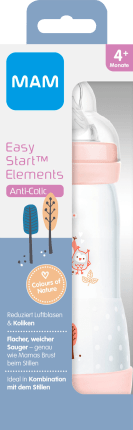 MAM Baby bottle Easy Start Anti-Colic Elements pink, 320 ml, 1 pc
