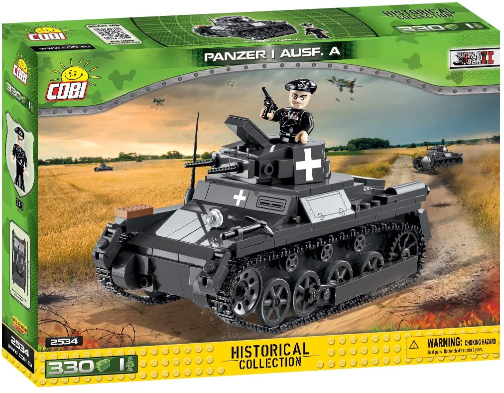 Cobi Cobi-2534 Tank I Ausf.A Toys Grey