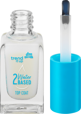 trend !t up Nail Polish Waterbased Top Coat, 8 ml