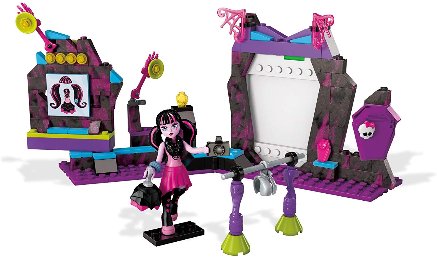 Mattel Mega Cons Trux Monster High Vamp Tas A Photo Tag