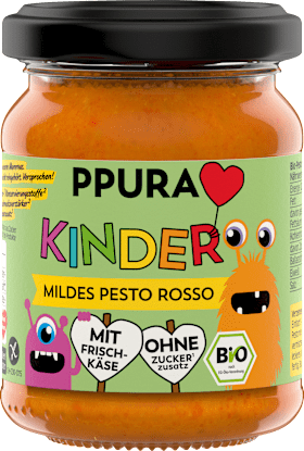 Pesto, mild Pesto Rosso for children, 120 g