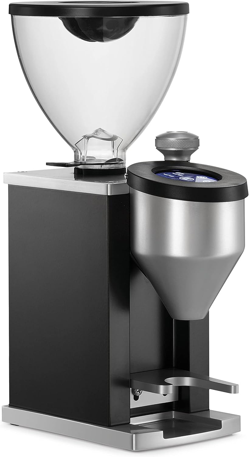 Rocket Faustino Coffee Grinder, Black, Compact Coffee Grinder With Elegant But Simple Design and High Quality