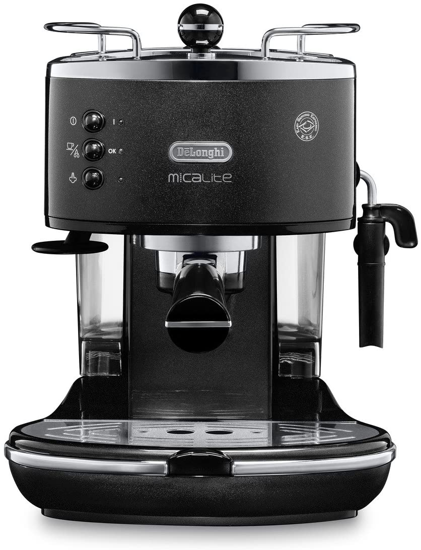 Delonghi ecom311.b Coffee Machine, Icona Micalite