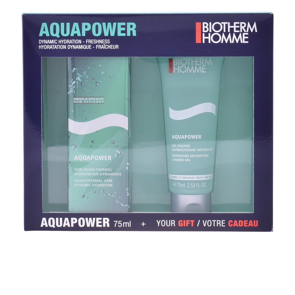 Biotherm Aquapower Duo Kit (Facial Care, 75 ml + Shower Gel, 75 ml), 600 g, ‎multicoloured