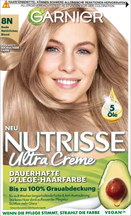 Hair Color Nude 8N Natural blonde, 1 pc