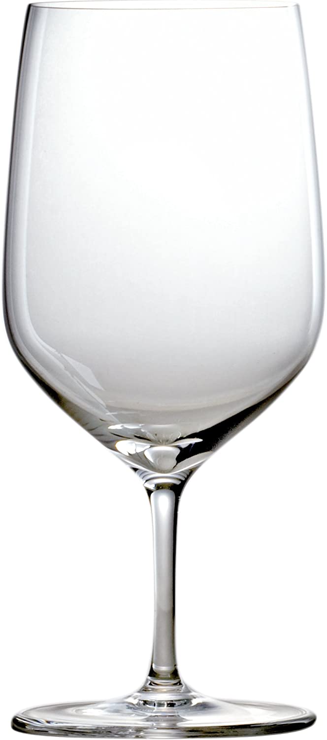 Stölzle Lausitz 420 00 11: In Mundgeblasener Water Goblet Glasses, Juice Glasses, Set of 6 Elegant Handicraft, 490 ml