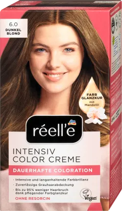 Hair color 6.0 dark blonde, 1 hour
