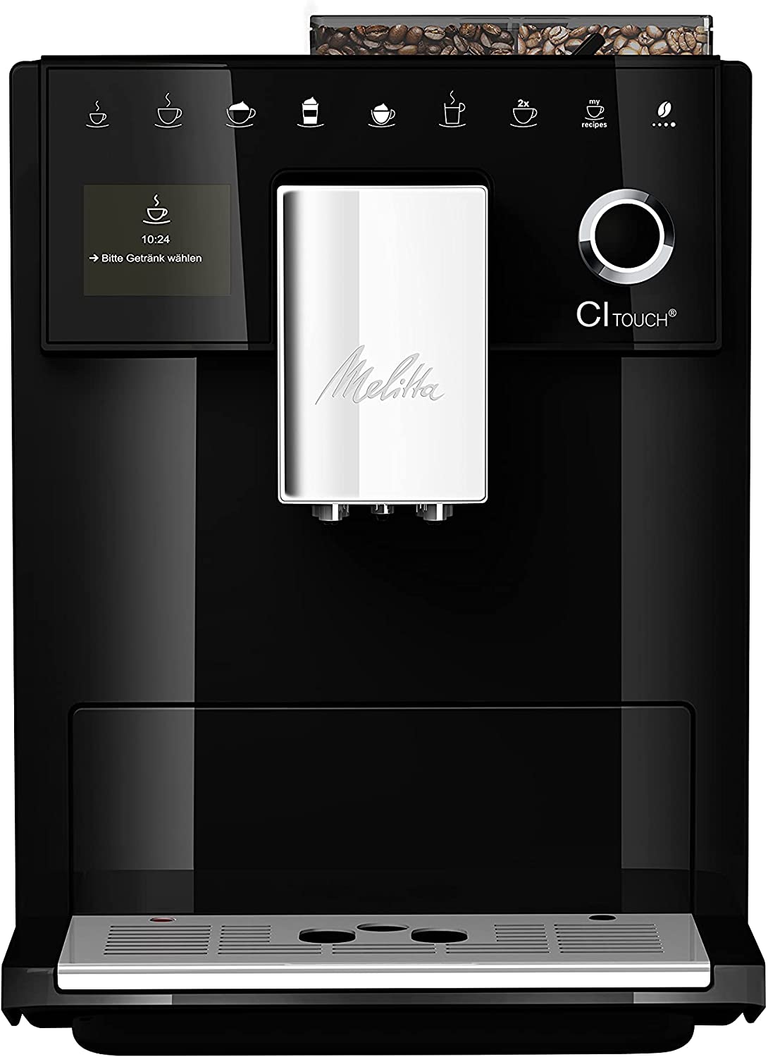 Melitta CI Touch, Coffee machine, Black