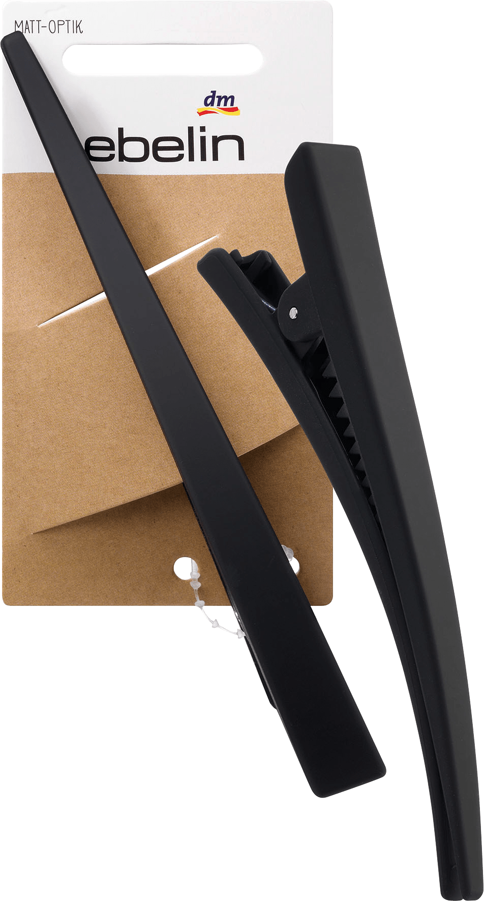 Hair Clip Black Matt-Optics, 1 Pc