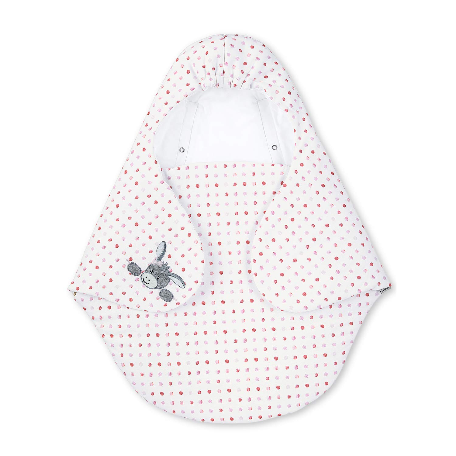 Sterntaler Cuddly Zoo Blanket, Padded, Elephant Design, Suitable For Babies