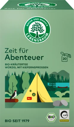 Lebensbaum herbal tea \"Time for Adventure\" (20 bags), 40 g