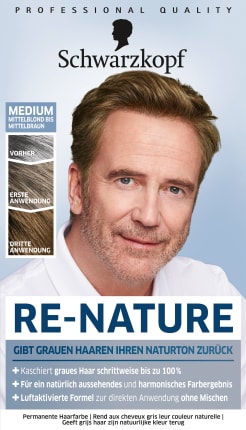 Schwarzkopf Re-Nature Hair Color Men Medium, 1 pc