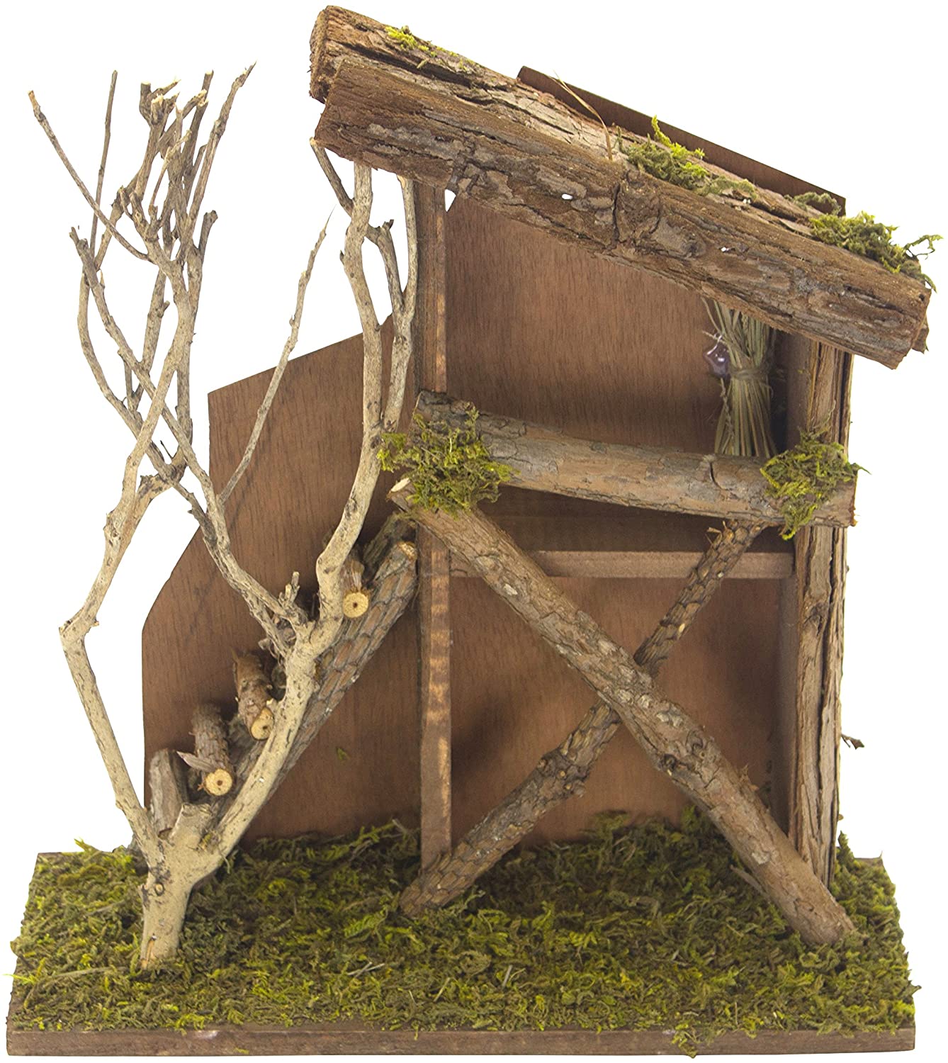 Daro Decorative Log Cabin Open