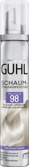 Hair tinting foam -strength 98 silver blonde, 100 ml