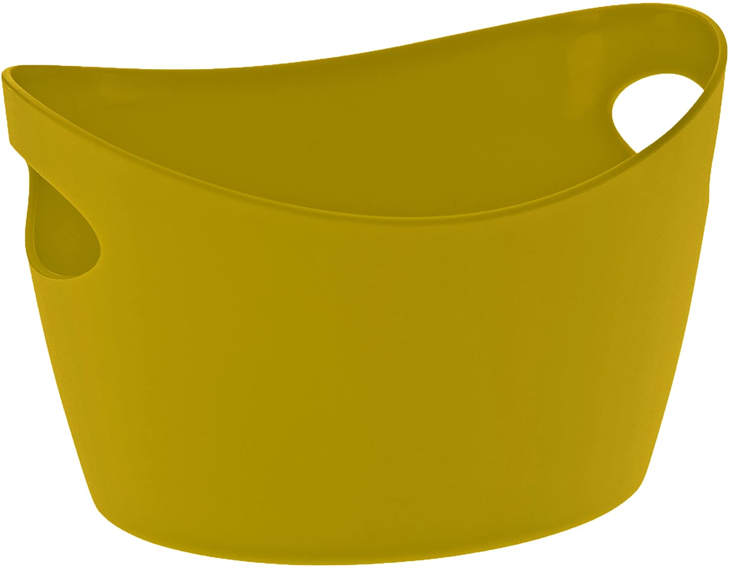 Koziol Bottichelli Storage Tub / Chest, Mustard Green, S