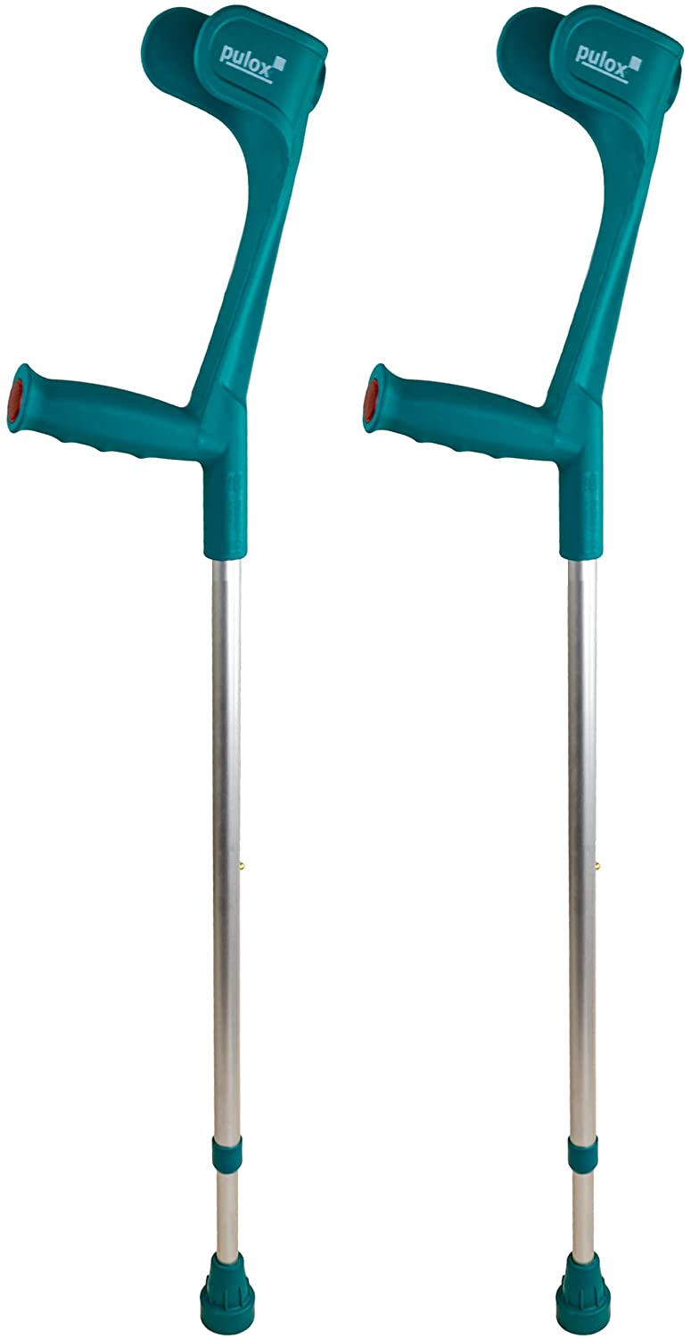 Ossenberg Classic Crutches 140 Kg Forearm Crutches With Ergonomic Soft Grip