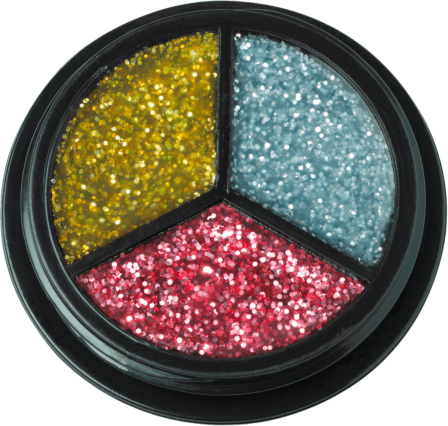 Jofrika Trio Glitter Silber-Gold-Pink, 3 G