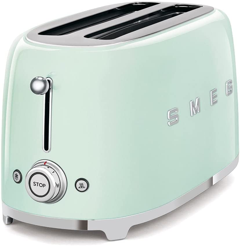 Smeg Toaster TSF02PGEU Pastel Green 1500 Steel