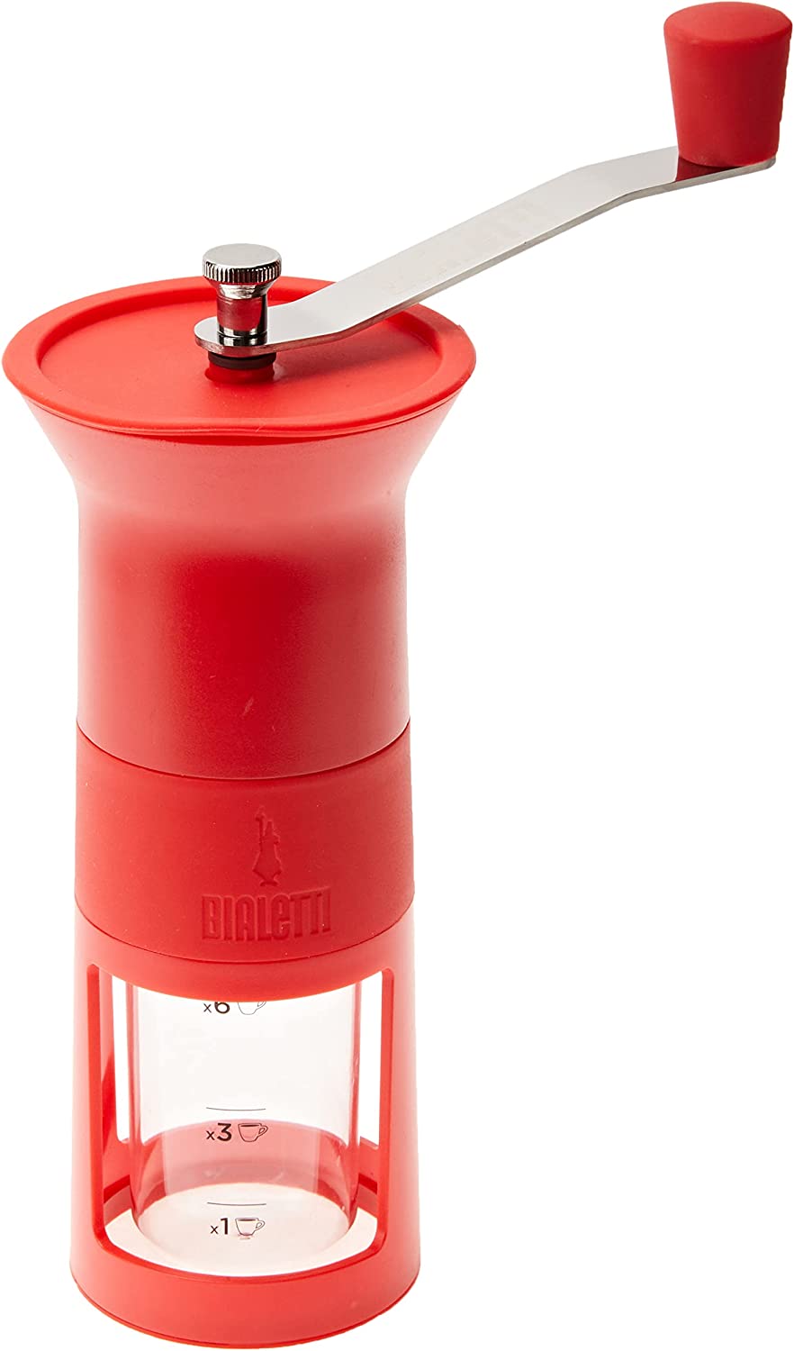 Bialetti DCDESIGN02 Plastic Funnel, Red, 11.5 x 8.5 x 21.5 cm