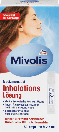 Mivolis Inhalation solution, 30 x 2.5 ml, 30 pcs