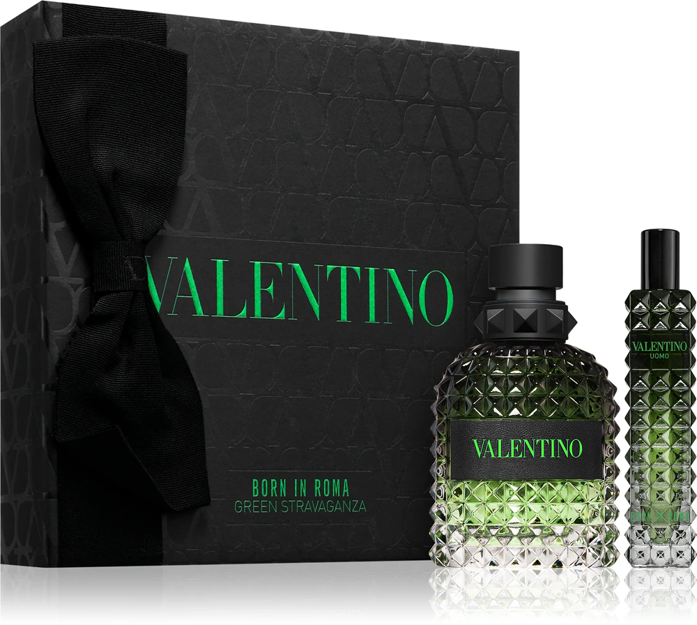 Valentino Born in Roma Green Stravaganza Uomo Gift Set for Men