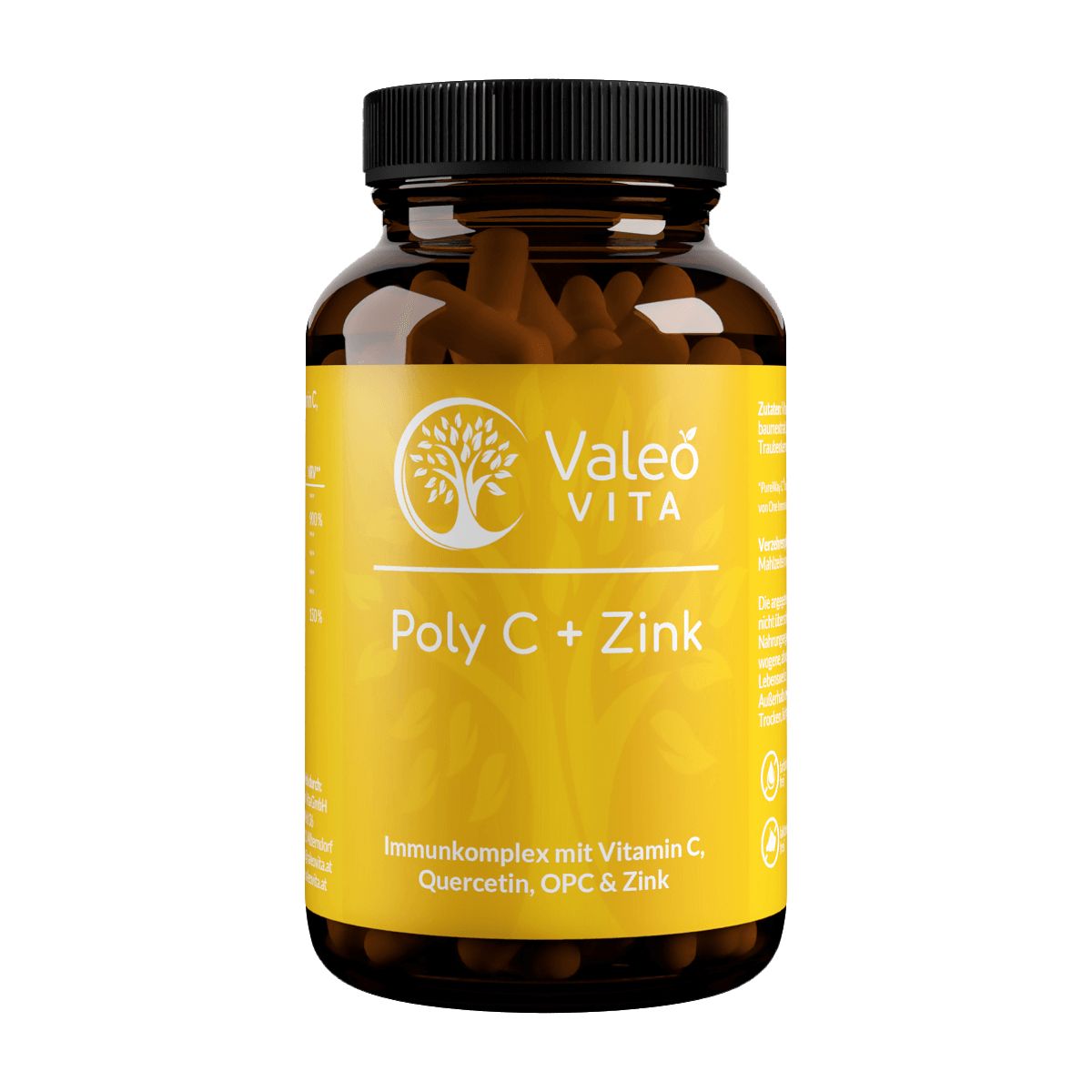 Valeo Vita ™ Poly C + Zink - Immunk complex (with OPC and Quercetin)