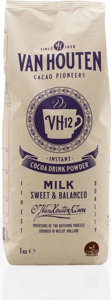 Van Houten VH12 Milk Dream Choco Drink 10 x 1kg, cocoa powder 13%