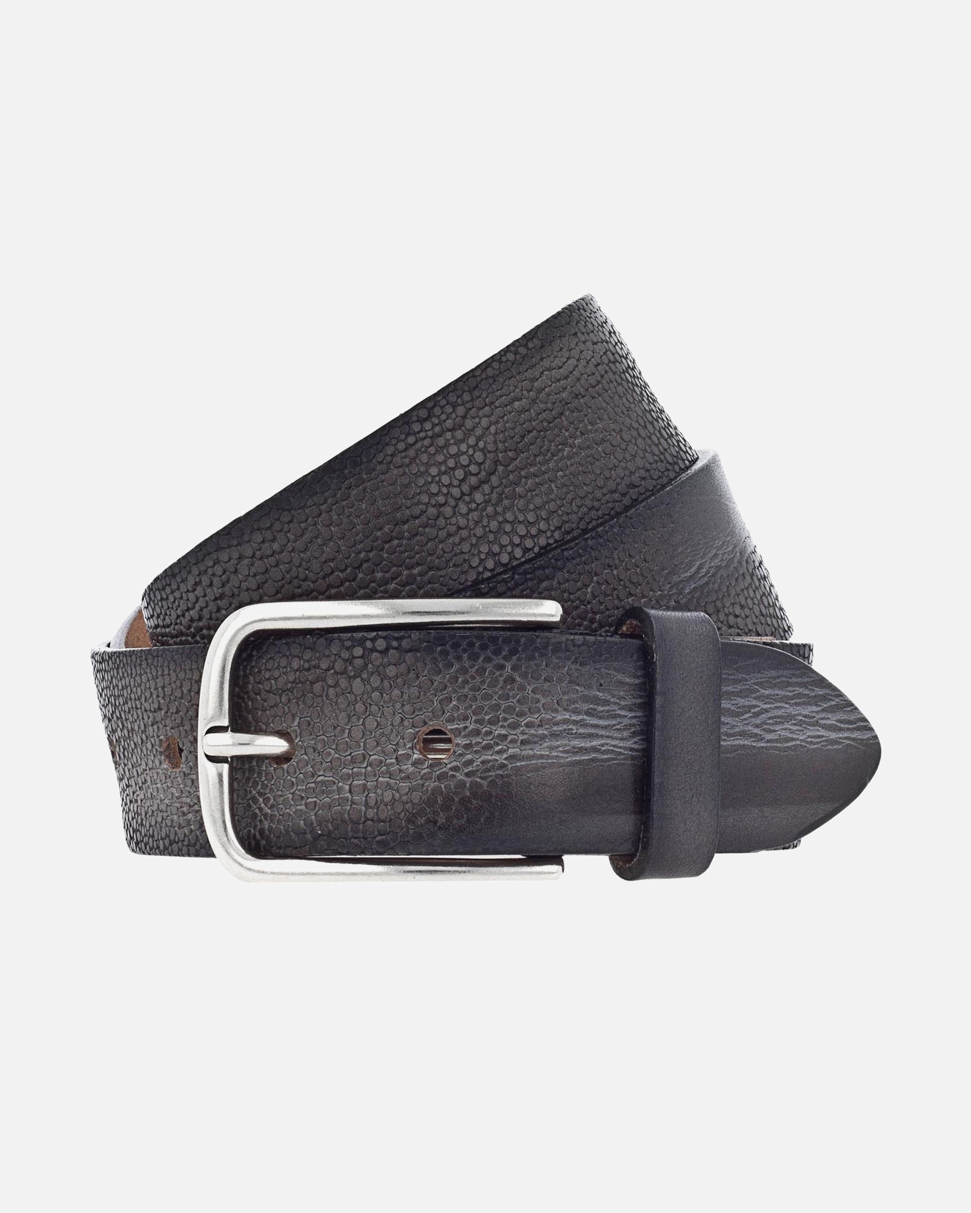 Vanzetti Belt Belt Leather (anthracite anthracite)