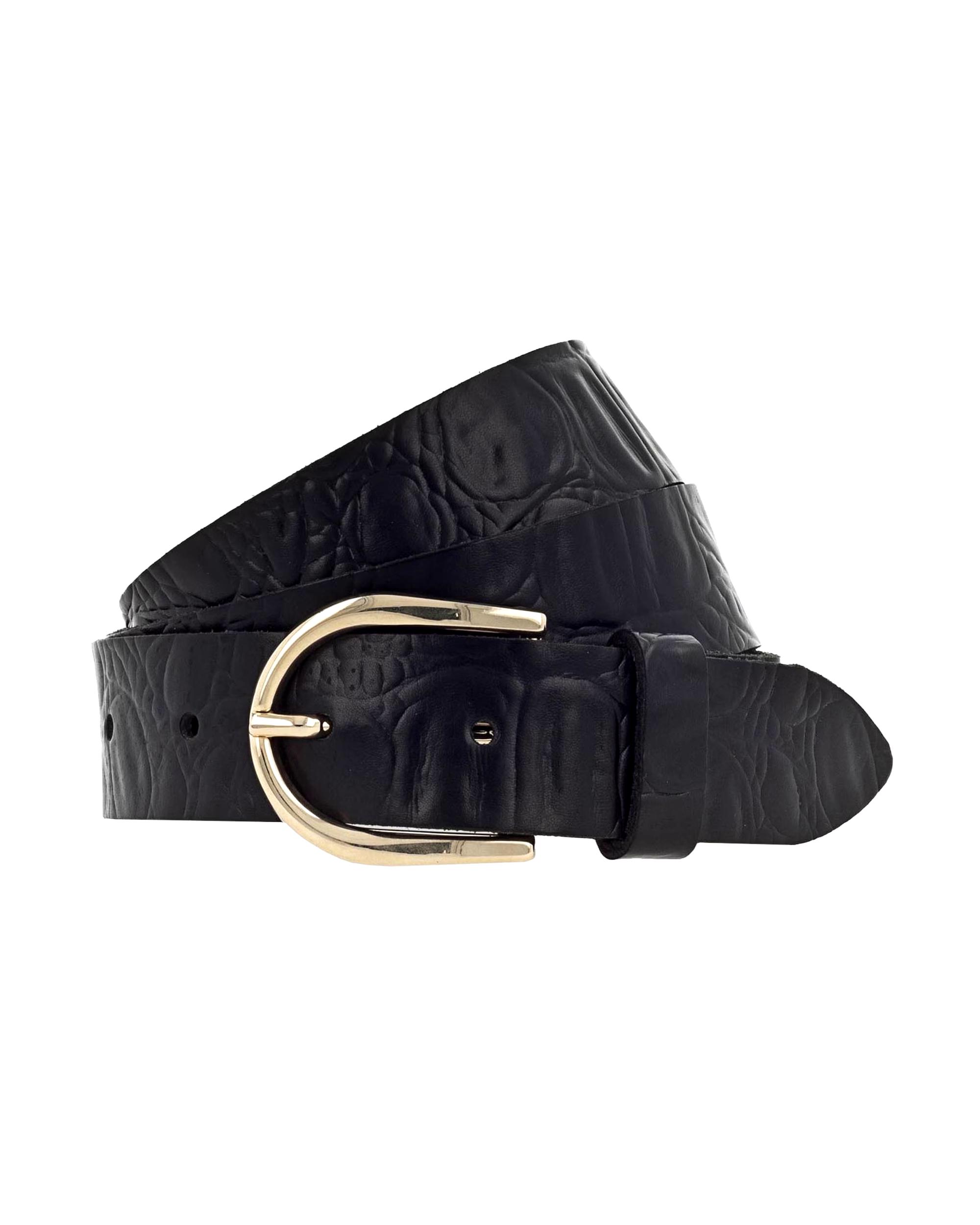 Vanzetti Belt Belt Leather (black black)